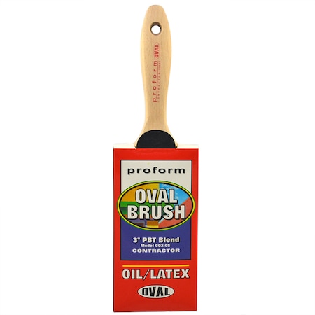 Proform 3" Straight PBT (70/30) Bristle, Paint Brush CO3.0S